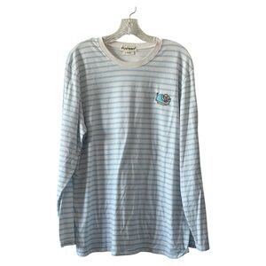 Pusheen Blue and White Striped Long Sleeve Tee (2019 Sailor)